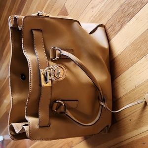 Michael Kors Tan Leather Tote